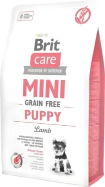 Brit Care Mini Grain Free Puppy Lamb / Granule pro štěňata / hypoalergenní / bez obilovin / 7 kg