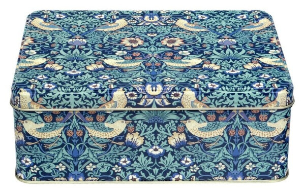 Plechovka odelníková hluboká Arts Crafts - Strawberry Thief