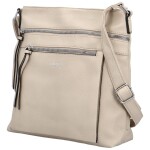 Stylová dámská crossbody kabelka Orniva, béžová