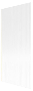 MEXEN - NEXT sklo k vanové zástěně 70x150 fix 6mm, proužky 895-070-000-00-09