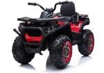Mamido Dětská elektrická čtyřkolka 4x4 Spyder lakovaná červená