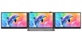 15,3" Blackview DCM8 Pro šedá / Duální přenosný monitor / IPS / 1920×1200 / 60Hz / USB-C (DCM8Pro/BV)