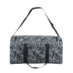 Fitness taška Black/Grey Camo Semiline 33 cm 60 cm 30 cm