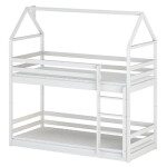 Posteľ Domček Axel 80x160 white