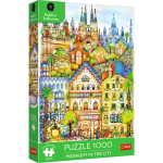 Puzzle Premium 1000 dílků - Půlnoc v Barceloně