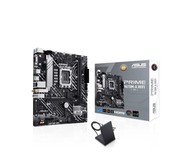 ASUS MB Sc LGA1700 PRIME H610M-A WiFi, Intel H610, 2xDDR5, 1xDP, 1xHDMI, 1xVGA, mATX EDF_1887158