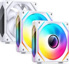 Jonsbo ZL-120W bílá / Ventilátor / 120mm / 3ks (ZL-120W)