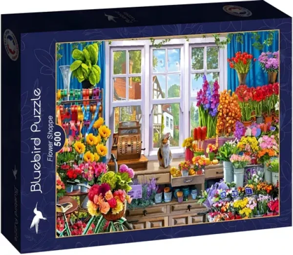 BLUEBIRD Puzzle Květinářství