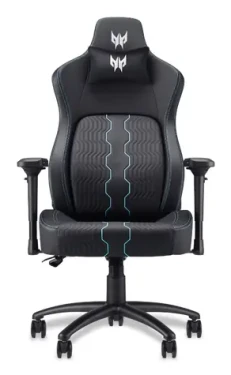 Acer Predator Herní židle Rift Pro černá, modrá / 4D loketní opěrky / Nastavitelné opěradlo 0-90° / Kolečka PU (GP.GCR11.00V)