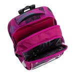 Bagmaster MARK 20 A školní dvoukomorový batoh - květiny