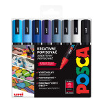 Posca sada popisovačů PC-5M, WINTER, 1,8 2,5 mm, tónů