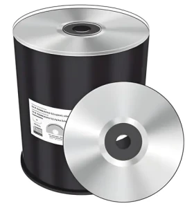 MediaRange CD-R 700MB 52x spindl 100 ks / Thermal Transfer Printable / stříbrná (MR285)