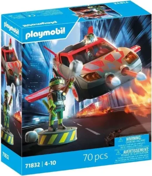 Playmobil® PLAYMO-FRIENDS 71832 Hrdina s multifunkčním vozidlem