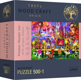 Trefl Wood Craft Origin Puzzle Kouzelný svět 501 dílků - Trefl