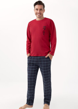 Pyžamo Luna 810 long/r 3XL Z24/25 pánské tmavě modrá 3xl