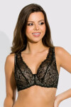 Dámská podprsenka JULIA BRALETTE 19185 Černá s béžovou - Mediolano černá-béžová 90B