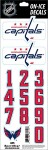 Sport Star Samolepky na helmu Washington Capitals NHL Decals