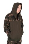 FOX Mikina LW Khaki/Camo Split Zip Hoody 3XL (CFX302)