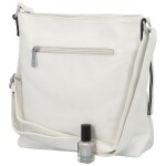 Stylová dámská crossbody kabelka Orniva, bílá