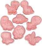 Dortisimo Plastové vypichovače Dinosauři 2 (8 ks)