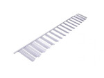 GEOMAT Akrylové napojení na čelní stěnu – Guttagliss Makro (trapéz) napojení na čelní stěnu (trapéz 76 x 18 mm)