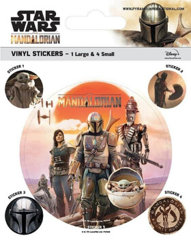 Sada samolepek Mandalorian - Legacy - Pyramid