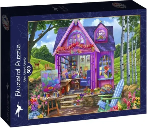 BLUEBIRD Puzzle Studio v chatě