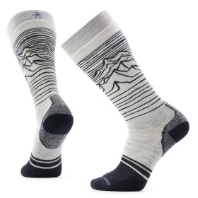 Unisex merino ponožky SMARTWOOL Snowboard Full Cushion Iguchi OTC Socks, Ash velikost: 46-49 (XL)