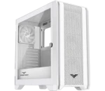 PREYON Nest Windy bílá / ATX / USB-A 3.0 /USB-A 2.0 / USB-C / 4x 120mm / bez zdroje / průhledná bočnice (PRENW04W)