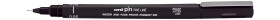 UNI PIN 005 liner 0,05 mm černý voděodolný uni pin 005 fineliner 0,05mm černý technické pero liner voděodolný světlostálý super ink na kreslení detail jemná linka