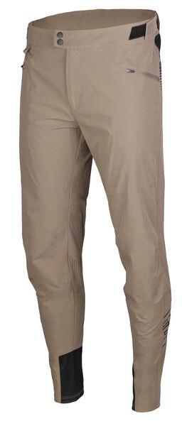 Pánské volné kalhoty ETAPE Enduro, khaki (prodyšný a elastický materiál X6, velikost M)