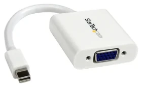 StarTech Mini DisplayPort na VGA bílá / Adaptér / max. 1920x1200 / 60 Hz (MDP2VGAW)