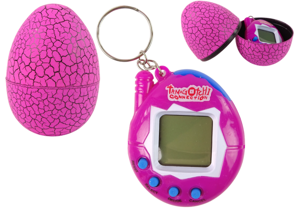 Mamido Hra Tamagotchi ve vejci růžová