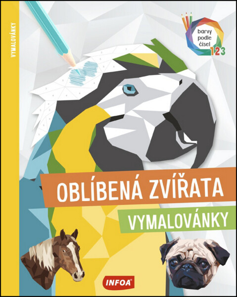 Oblíbená zvířátka - Vymalovánky