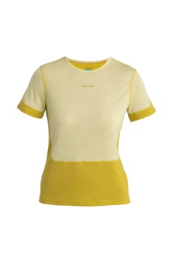 ICEBREAKER Wmns Merino 125 ZoneKnit™ Energy Wind SS Tee, Lux/Lucid/Cb (vzorek) velikost: S
