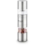 Lamart Tube Mlýnek na koření 2x 40ml stříbrná / pepř.sůl / nerez (8590669180028)