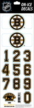 Sport Star Samolepky na Helmu Boston Bruins Decals
