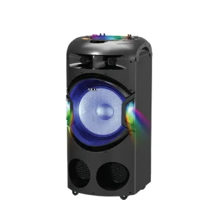 AKAI DJ-BY4L černá / Párty reproduktor / Bluetooth / USB / SD / AUX / 120W (4905192533106)