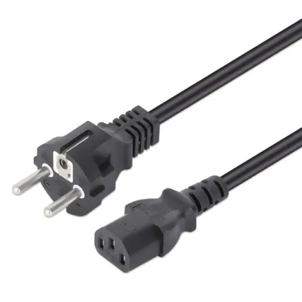 Manhattan černá / Napájecí kabel / CEE7/7 C13 / 3 m / 250 V (328616)