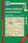 KČT 78 Česká Kanada a Slavonicko 1:50 000/turistická mapa