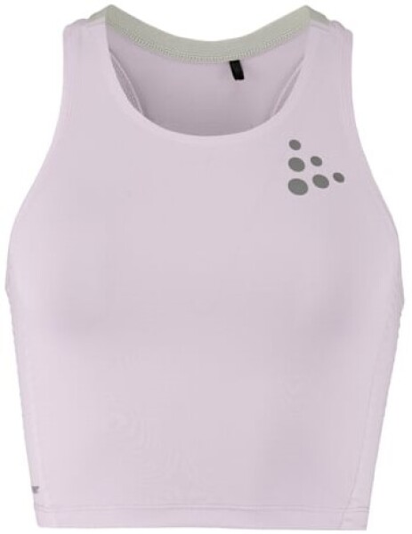 Běžecký top CRAFT PRO Hypervent Cropped 2 - růžová Velikost textilu: S