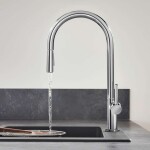 HANSGROHE - M54 Dřezová baterie Talis s výsuvnou sprškou, chrom 72800000