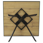 Jídelní stůl 90x90cm, lamino, dub, HT-R5190 OAK