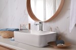 INVENA - Umyvadlo na desku 49 cm NERI CE-22-001-W