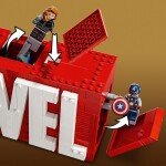 LEGO LEGO® Marvel 76313 Logo MARVEL a minifigurky