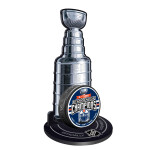 Mustang Puk Edmonton Oilers NHL Stanley Cup Champions Puck Stand