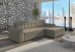 Sedací souprava Conforti Provedení: Pravá varianta, látka: Sawana 05 dark grey