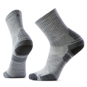 SMARTWOOL Hike Targeted Cushion Mid Crew Socks, Light Gray (vzorek) velikost: L