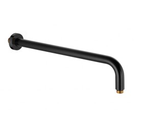 KLUDI - A-Qa Sprchové rameno 40 cm, matná černá 6651439-00