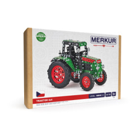 Merkur - Traktor 4x4 zelený, 567 dílků